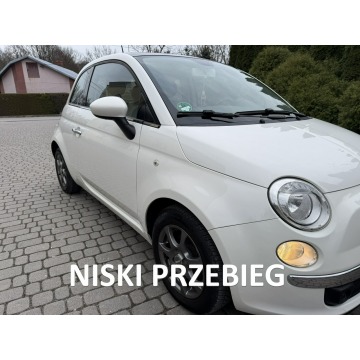 Fiat 500 - Bardzo dobry stan, Niski przebieg, Alufelgi, Klima.