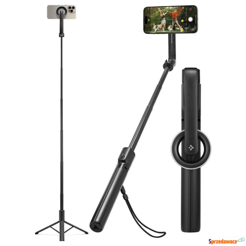 Spigen S580W czarny - Lampy błyskowe, statywy - Opole
