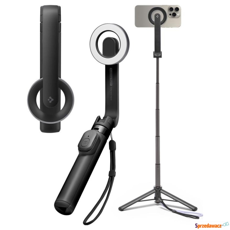 Spigen S571W MagSafe czarny - Lampy błyskowe, statywy - Białystok