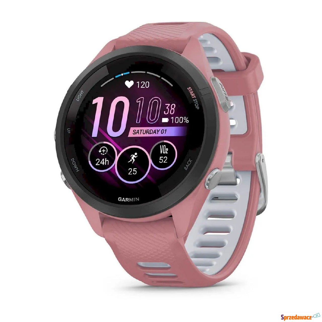 Garmin Forerunner 265S 42mm różowy