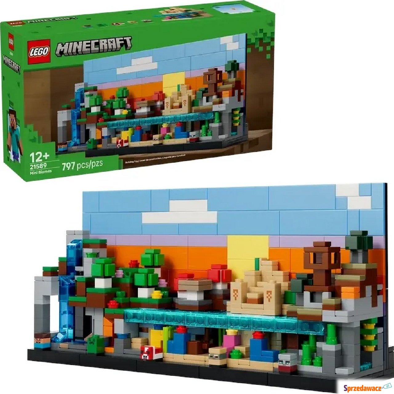 Klocki konstrukcyjne LEGO Minecraft...