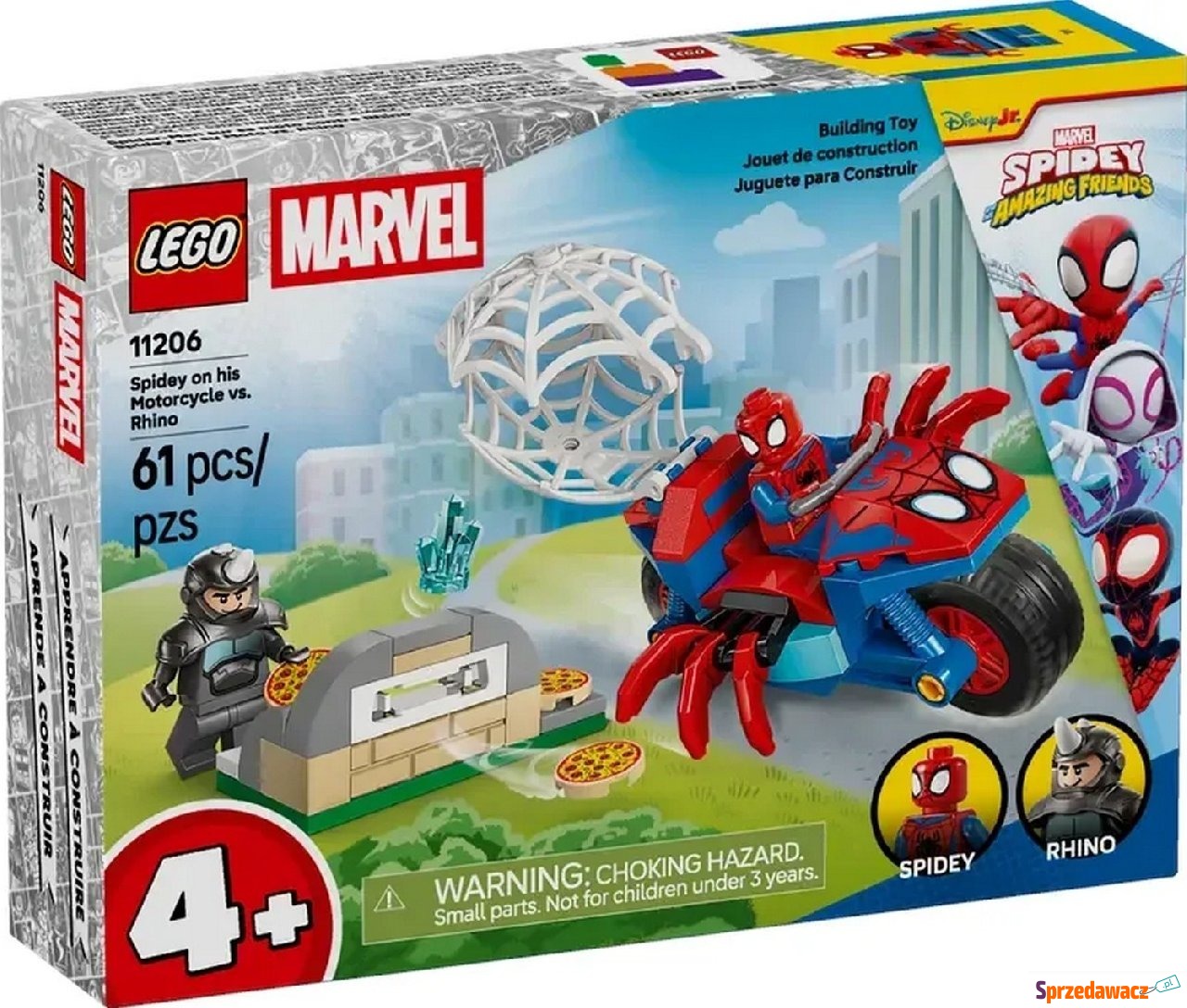Klocki konstrukcyjne LEGO Spidey...