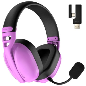 Hator Hyperpunk 3 Wireless ANC ESH19 fioletowe