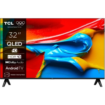 TCL 32V4C 32'' QLED HD Ready AndroidTV 60Hz Dolby Atmos