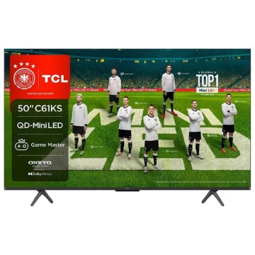 TCL 50C61KS 50'' QD-MiniLED 4K GoogleTV 120Hz Dolby Atmos 2025