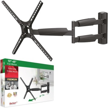 Barkan BM343XL Uchwyt ścienny do TV LED/LCD 13-65” 36kg obrotowy uchylny