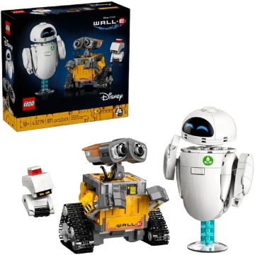 Klocki konstrukcyjne LEGO Disney Pixar 43279 Wall-E I Ewa