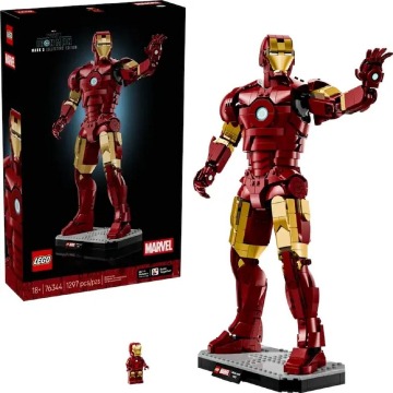 Klocki konstrukcyjne LEGO Super Heroes Marvel 76344 Iron Man Mark 3 - edycja kolekcjonerska