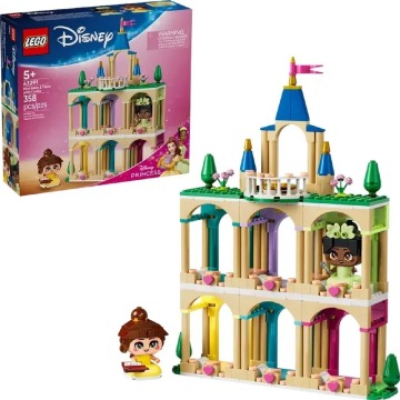 Klocki konstrukcyjne LEGO Disney Princess 43291 Mała Bella i Tiana z zamkiem