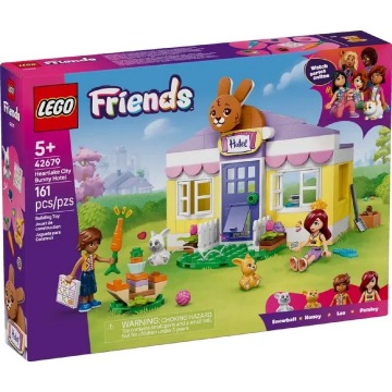 Klocki konstrukcyjne LEGO Friends 42679 Hotel dla królików w mieście Heartlake