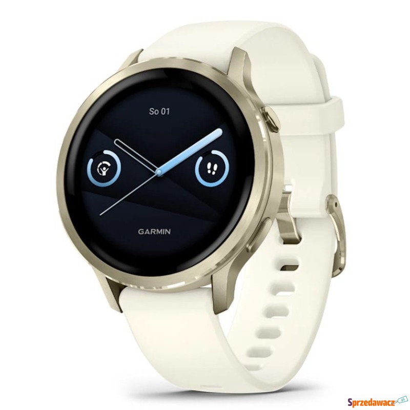 Garmin Venu 4 41mm Lunar Gold z silikonowym p... - Sportowe - Warszawa