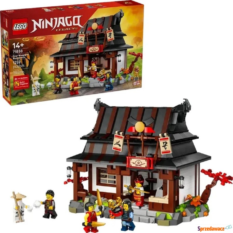 Klocki konstrukcyjne LEGO Ninjago 71858 Kuźnia... - Klocki - Radom