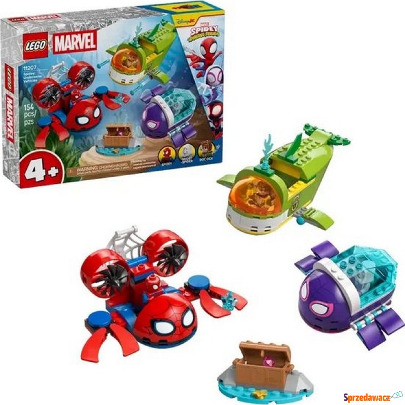 Klocki konstrukcyjne LEGO Spidey 11207 Spidey:... - Klocki - Łódź