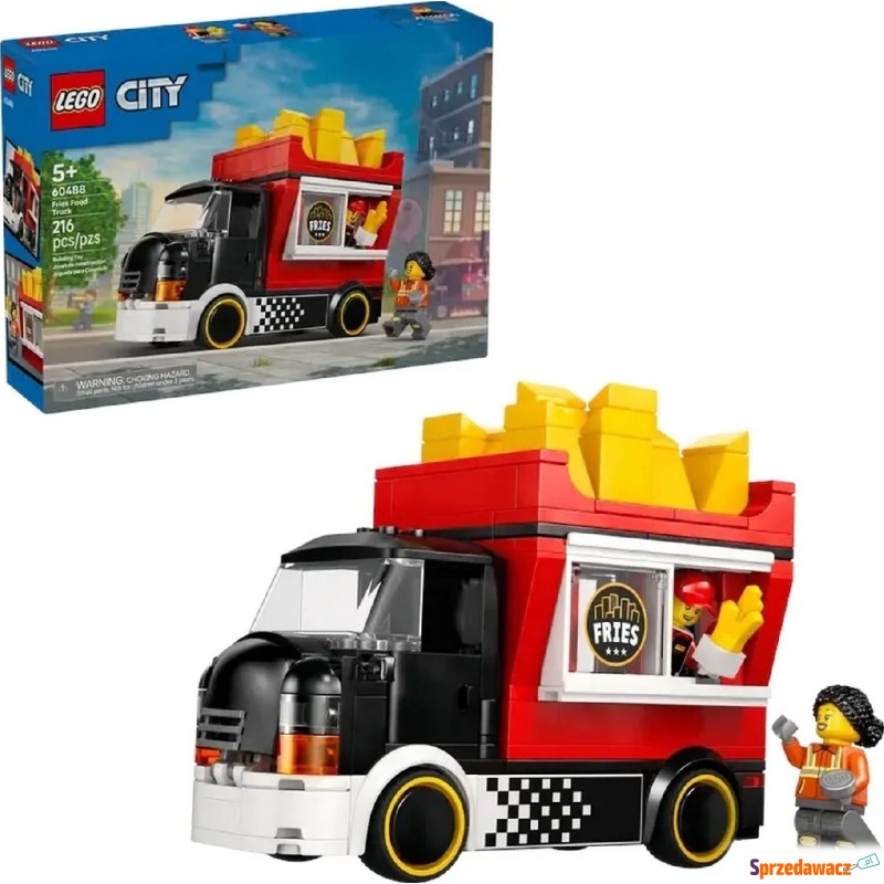 Klocki konstrukcyjne LEGO City 60488 Food truck... - Klocki - Toruń