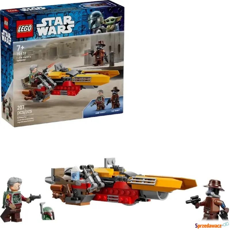 Klocki konstrukcyjne LEGO Star Wars 75437 Śmigacz... - Klocki - Słupsk