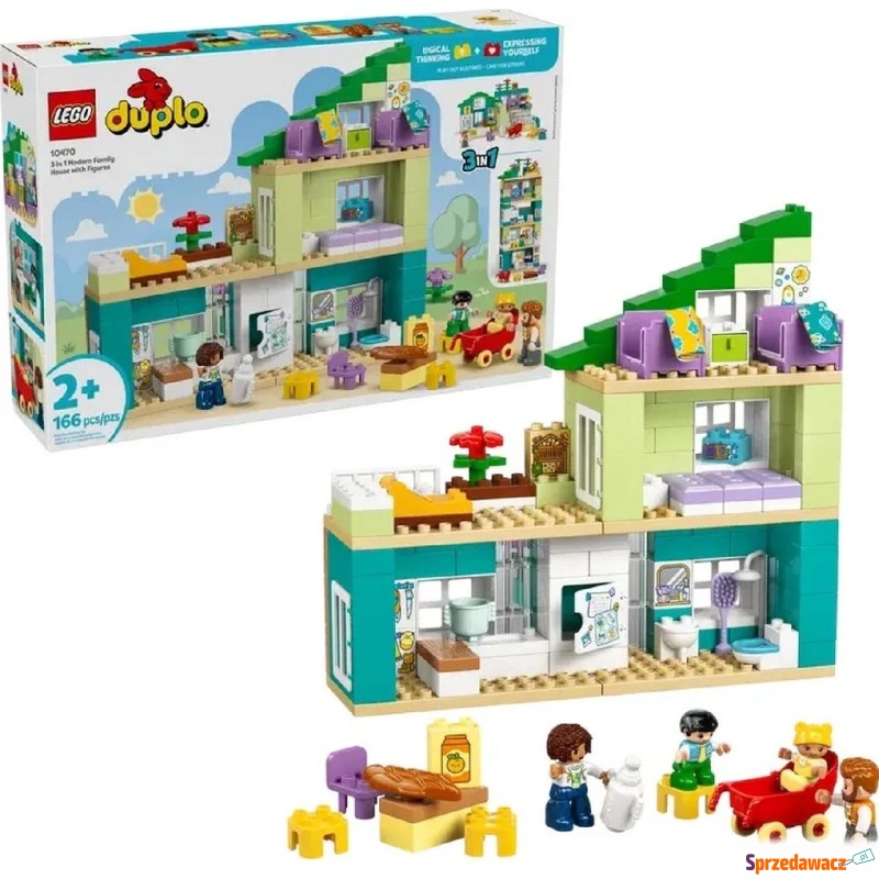 Klocki konstrukcyjne LEGO Duplo Town 10470 No... - Klocki - Częstochowa