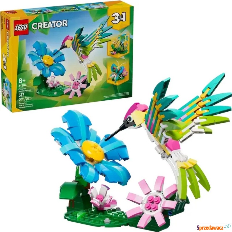 Klocki konstrukcyjne LEGO Creator 31384 Dzikie... - Klocki - Koszalin