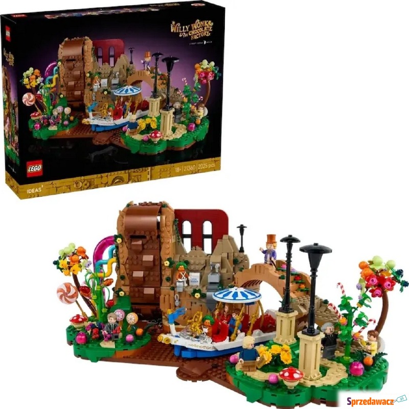 Klocki konstrukcyjne LEGO Ideas 21360 Willy Wonka... - Klocki - Gdynia