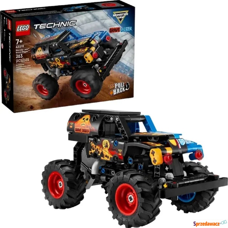 Klocki konstrukcyjne LEGO Technic 42219 Monster... - Klocki - Wodzisław Śląski