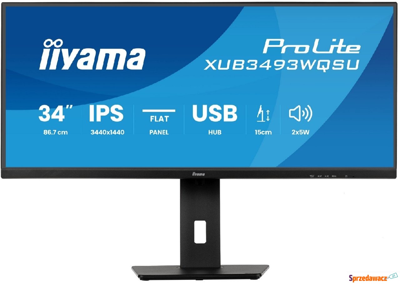 iiyama ProLite XUB3493WQSU-B6 -...
