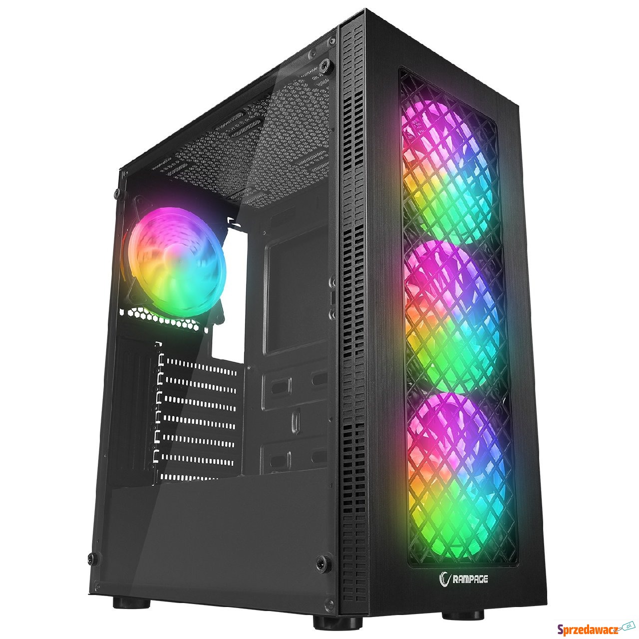 Rampage PLAID V1 Obudowa PC z oknem...