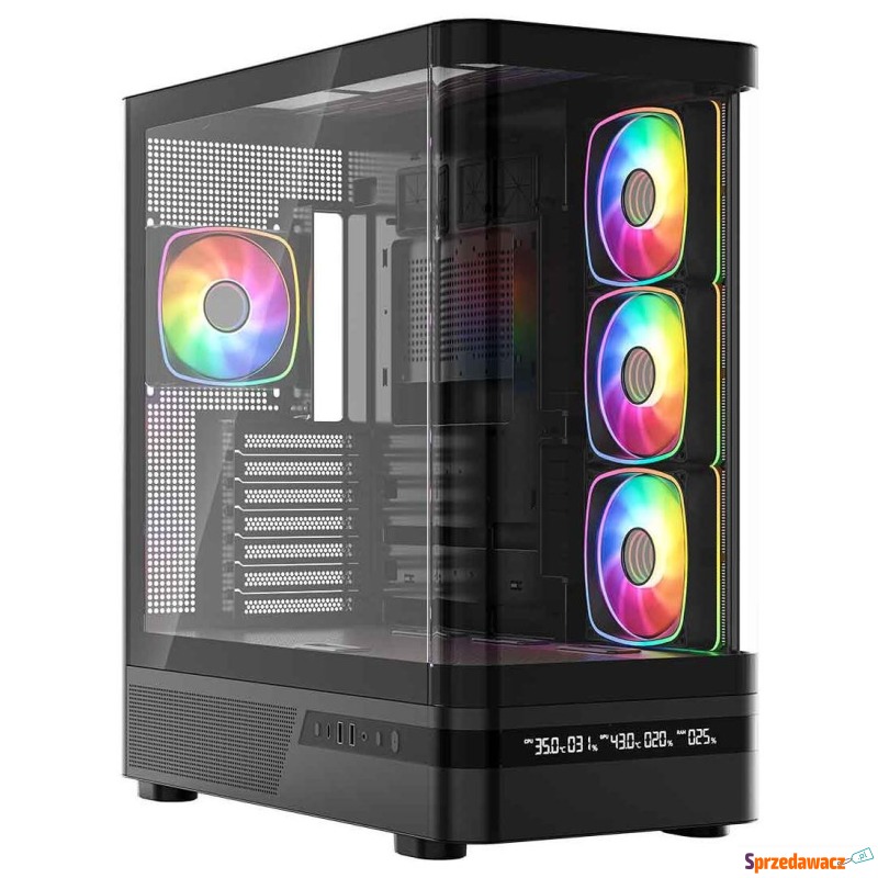 Modecom Volcano AQ200 ARGB czarna