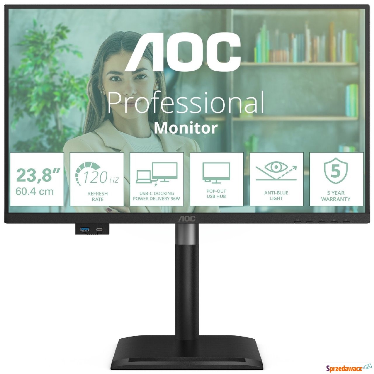 AOC 24P4CV - 120Hz | Full HD |...