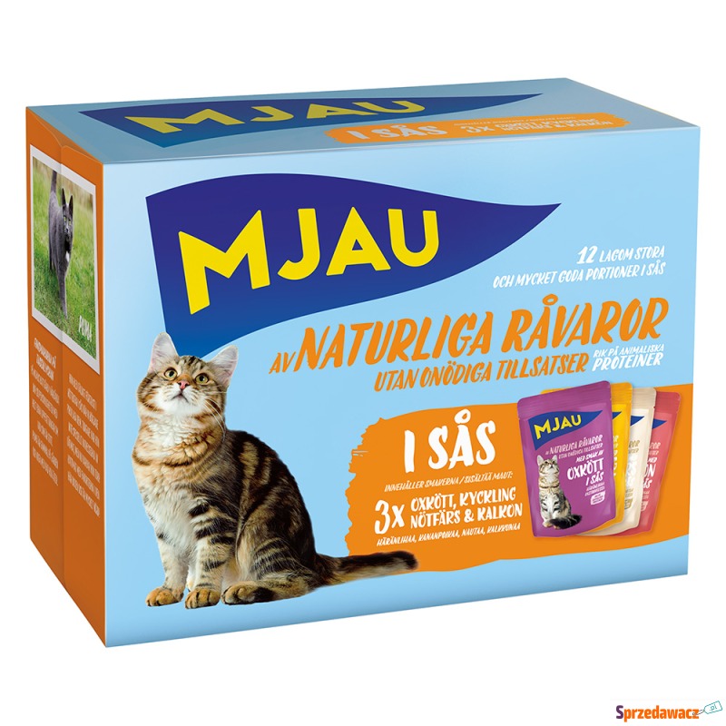 Mjau Cat w saszetkach, 12 x 85...
