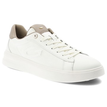 Sneakersy męskie Guardiani, cholewka ze skóry naturalnej klasyczne sznurowanie minimalistyczny desig