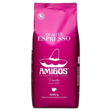 Kawa ziarnista Amigos Qualità Espresso 1 kg Ziarnista
