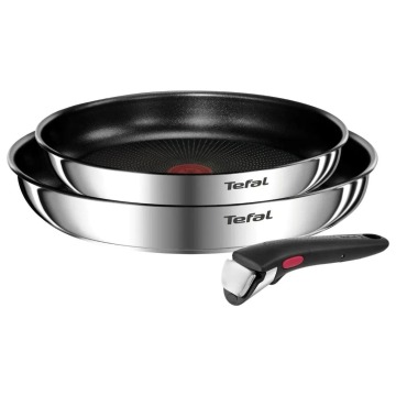 Patelnia Tefal Ingenio Emotion L897S374 3 el. srebrny