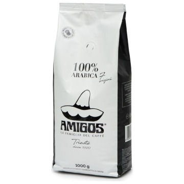 Kawa ziarnista Amigos 7 Origini 1 kg Ziarnista