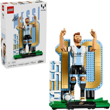 Klocki konstrukcyjne LEGO Editions Sports 43015 Lionel Messi — piłkarska legenda