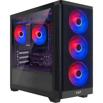 Komputer Vist RGB VR6, Ryzen 5 3600, 16 GB, RTX 3050, 512 GB M.2 PCIe Windows 10 Pro