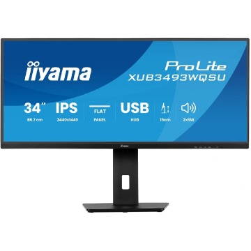 iiyama ProLite XUB3493WQSU-B6 - 120Hz | UWQHD | IPS | 34''