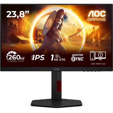 AOC 24G4ZR - 260Hz OC | Full HD | Fast IPS | 23.8'' | 0.3ms MPRT | HDR10