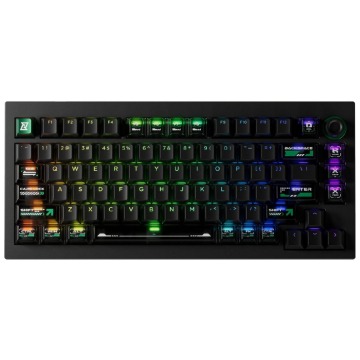 Klawiatura Klawiatura gamingowa Keychron L5W-W1 Lemokey Ultra-fast Lime Magnetic Switch przewodowa m