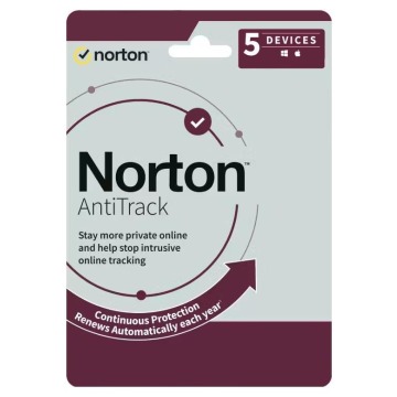 Ochrona i bezpieczeństwo danych Norton AntiTrack ESD PL 5 - licencja na rok