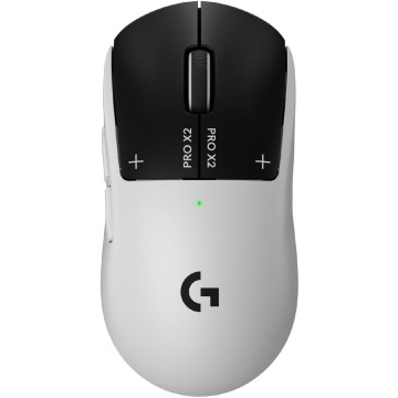 Myszka gamingowa Logitech G Pro X2 Superstrike bezprzewodowa 44000 dpi optyczna biała