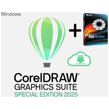 Programy i pakiety graficzne CorelDRAW Graphics Suite Special Edition 2025 ESD + Corel PDF Fusion 1