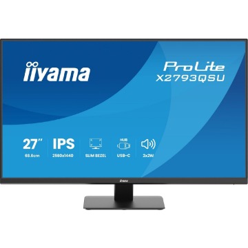 iiyama ProLite X2793QSU-B1 - 75Hz | QHD | IPS | 27'' | 1ms
