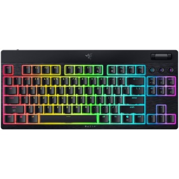 Klawiatura Klawiatura gamingowa Razer BlackWidow V4 HyperSpeed TKL Razer Yellow bezprzewodowa mechan