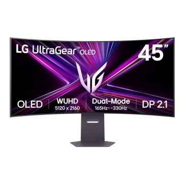 LG UltraGear 45GX950A-B - 330Hz | OLED Dual-Mode 5K2K | 0.03 ms (GtG) | 45''