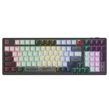 Klawiatura Klawiatura gamingowa A4Tech Bloody WS98 BLMS Red Plus bezprzewodowa mechaniczna podświetl