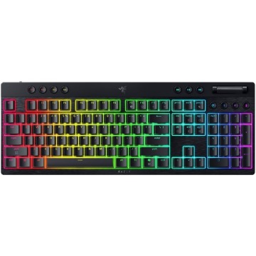 Klawiatura Klawiatura gamingowa Razer BlackWidow V4 HyperSpeed Razer Green bezprzewodowa mechaniczna