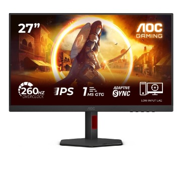 AOC 27G4ZR - 260Hz OC | Full HD | Fast IPS | 27'' | 0.3ms MPRT | HDR10 | Pivot