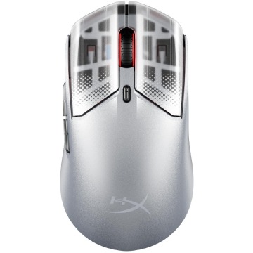 Myszka gamingowa HyperX Pulsefire Haste 2.0 S bezprzewodowa 26000 dpi optyczna szara