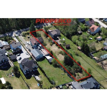 Działka budowlana Kielce sprzedam, pow. 1794 m2  (17.9a), uzbrojona - zdjęcie 7