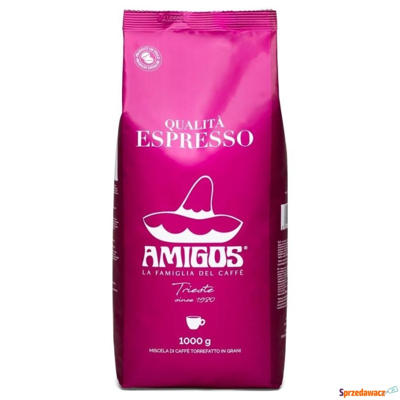 Kawa ziarnista Amigos Qualità Espresso 1 kg Z... - Kawa - Płock