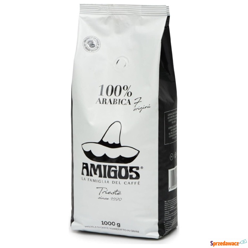 Kawa ziarnista Amigos 7 Origini 1 kg Ziarnista - Kawa - Dębica
